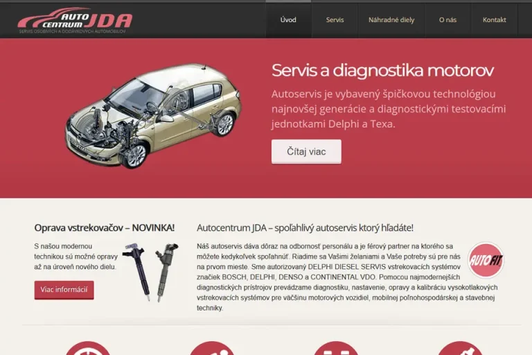 Nov&aacute; web str&aacute;nka